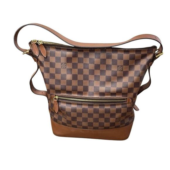 Authentic Louis Vuitton Diane Damier Ebene Shoulder Bag Hobo - Picture 1 of 10